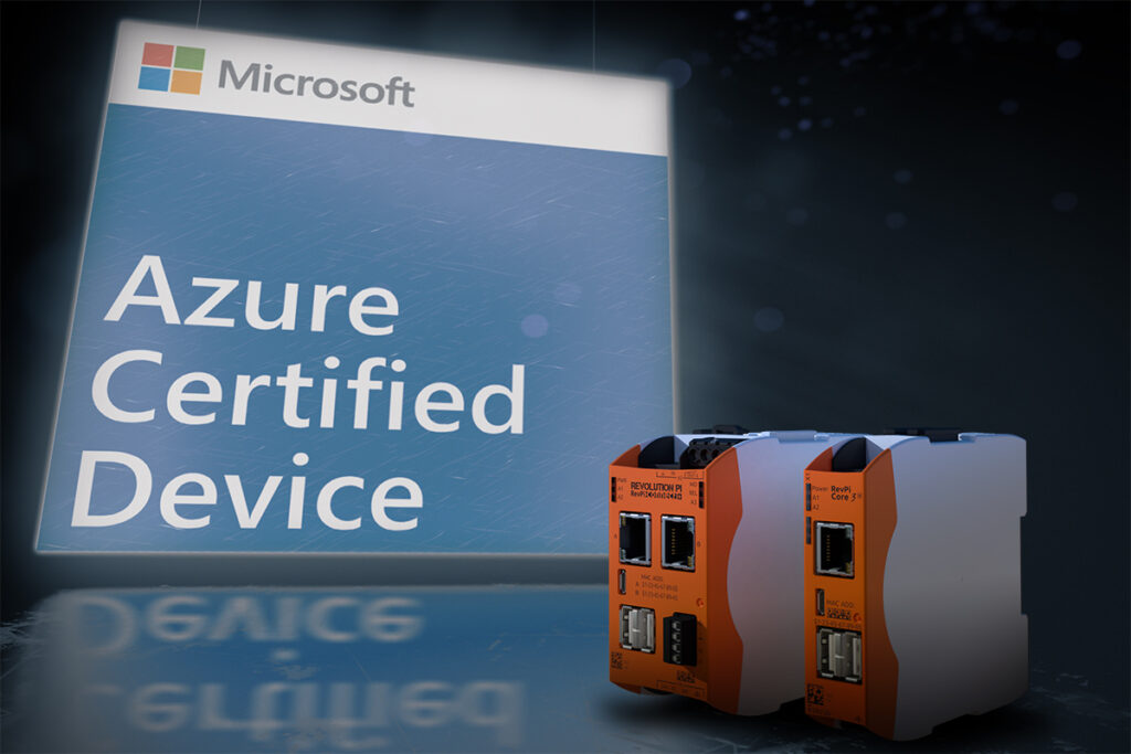 RevPi is now Azure Certified Device